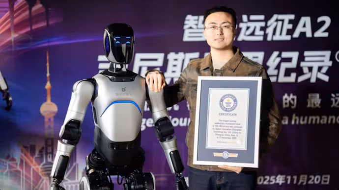 Humanoid robot walks 106 km non-stop in China, sets new world record for longest autonomous trek