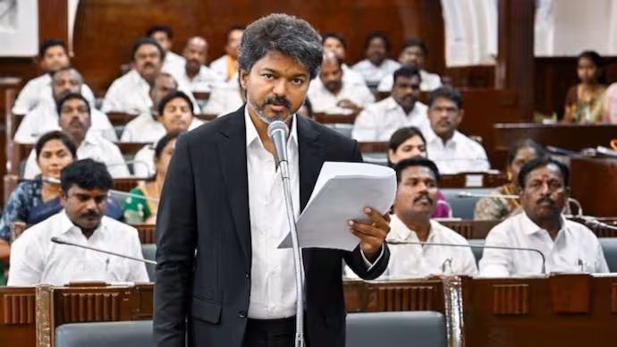 TVK Doesn't Share Periyar's Atheism, We Believe In God: Vijay In Assembly 14 TVK doesn't share Periyar's atheism, we believe in God: Vijay in Assembly
