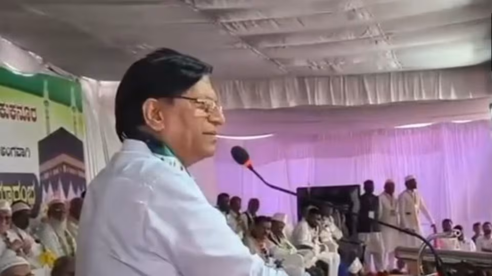Karnataka Minister Calls 'Islam Greatest'. BJP Demands Resignation, Apology To Hindus 15 Karnataka minister calls 'Islam greatest'. BJP demands resignation, apology to Hindus