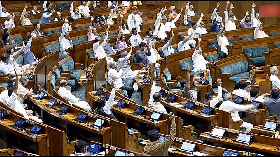 Lok Sabha Adjourned Within 4 Mins As Opposition Sticks To Shah Statement Demand 14 Lok Sabha adjourned within 4 mins as Opposition sticks to Shah statement demand