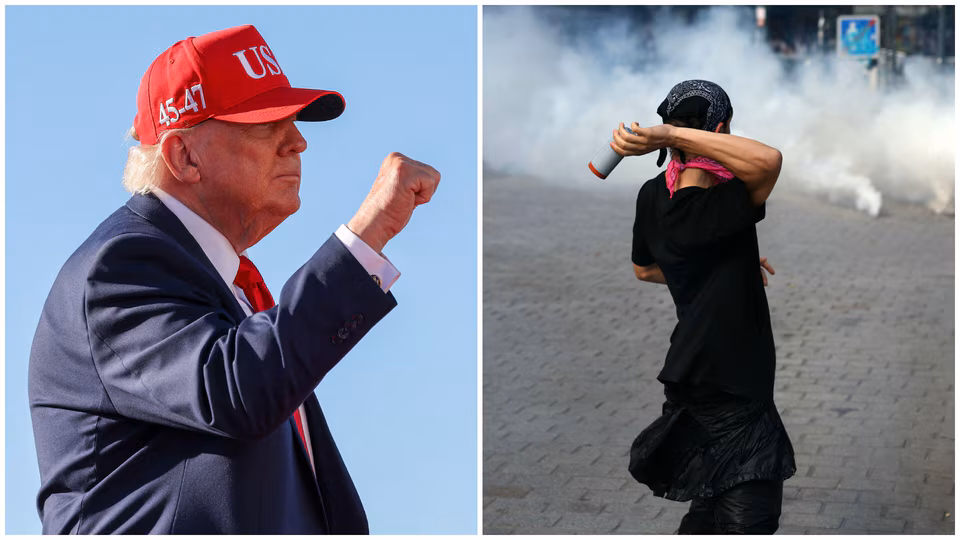 ‘Islam, mass migration’: Trump's claims on reasons behind student protests in France